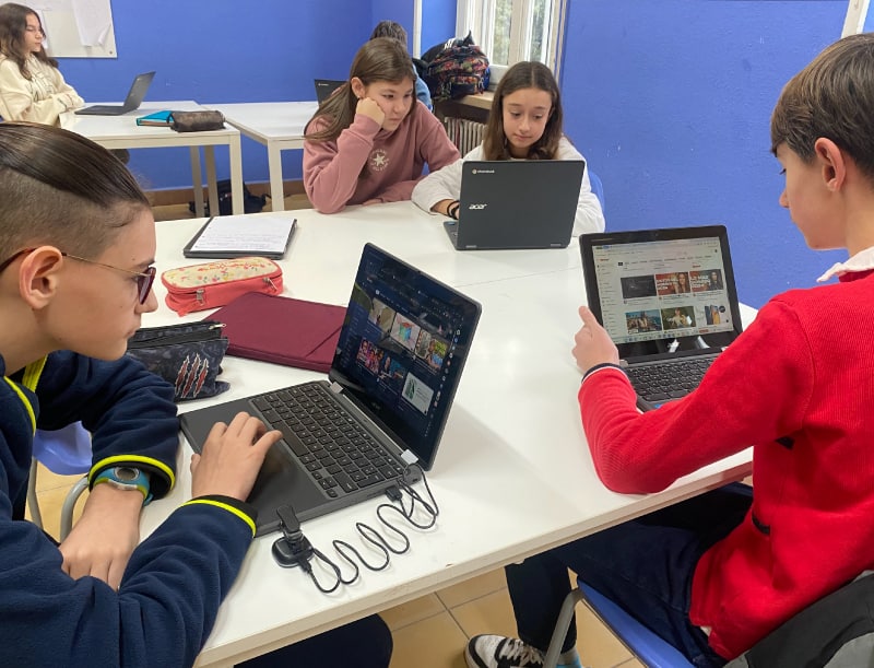 Redes Sociales y Adolescencia en el colegio San Gabriel