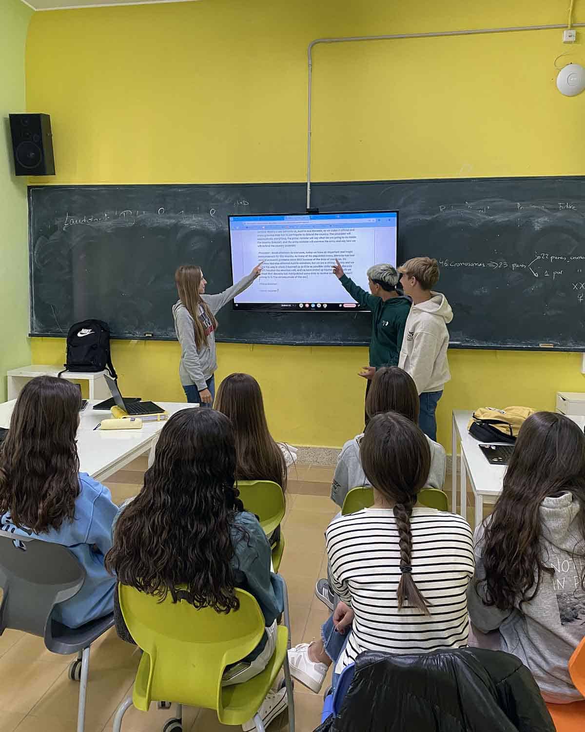 Asignatura de Oratoria en Educación Secundaria Colegio San Gabriel Zuera