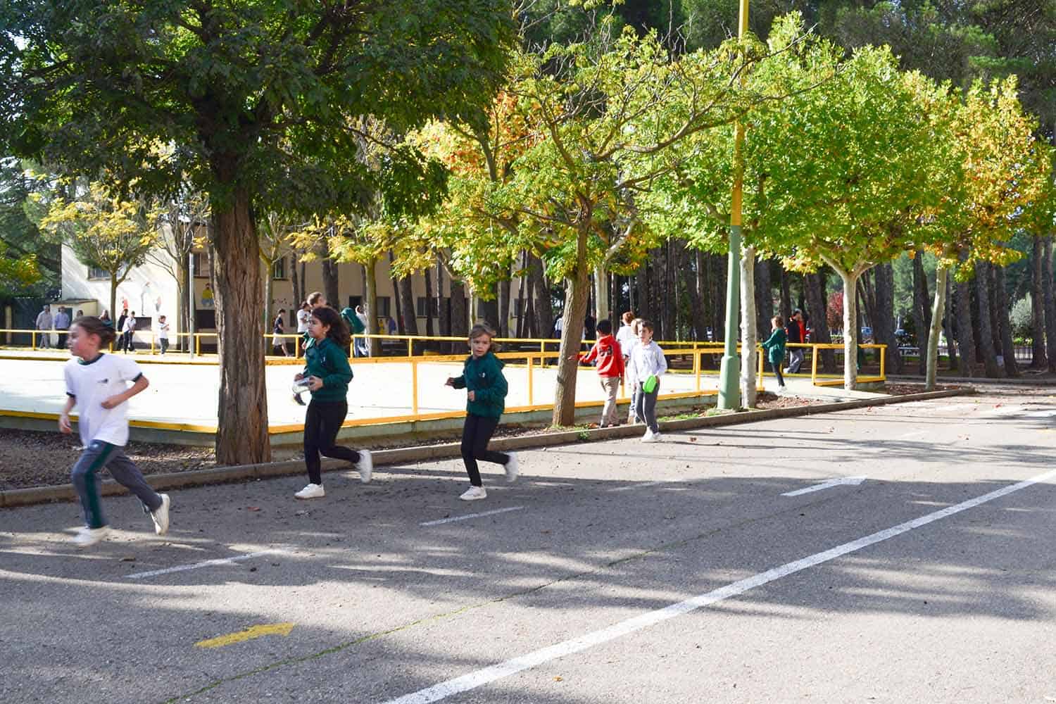 Colegio San Gabriel Zuera Instalaciones Amplios espacios verdes