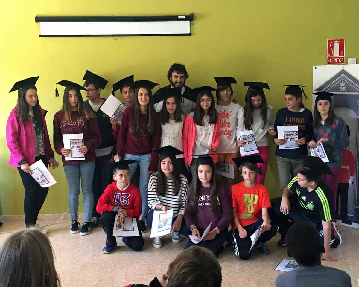 Inmersión Lingüística en inglés Colegio San Gabriel Zuera