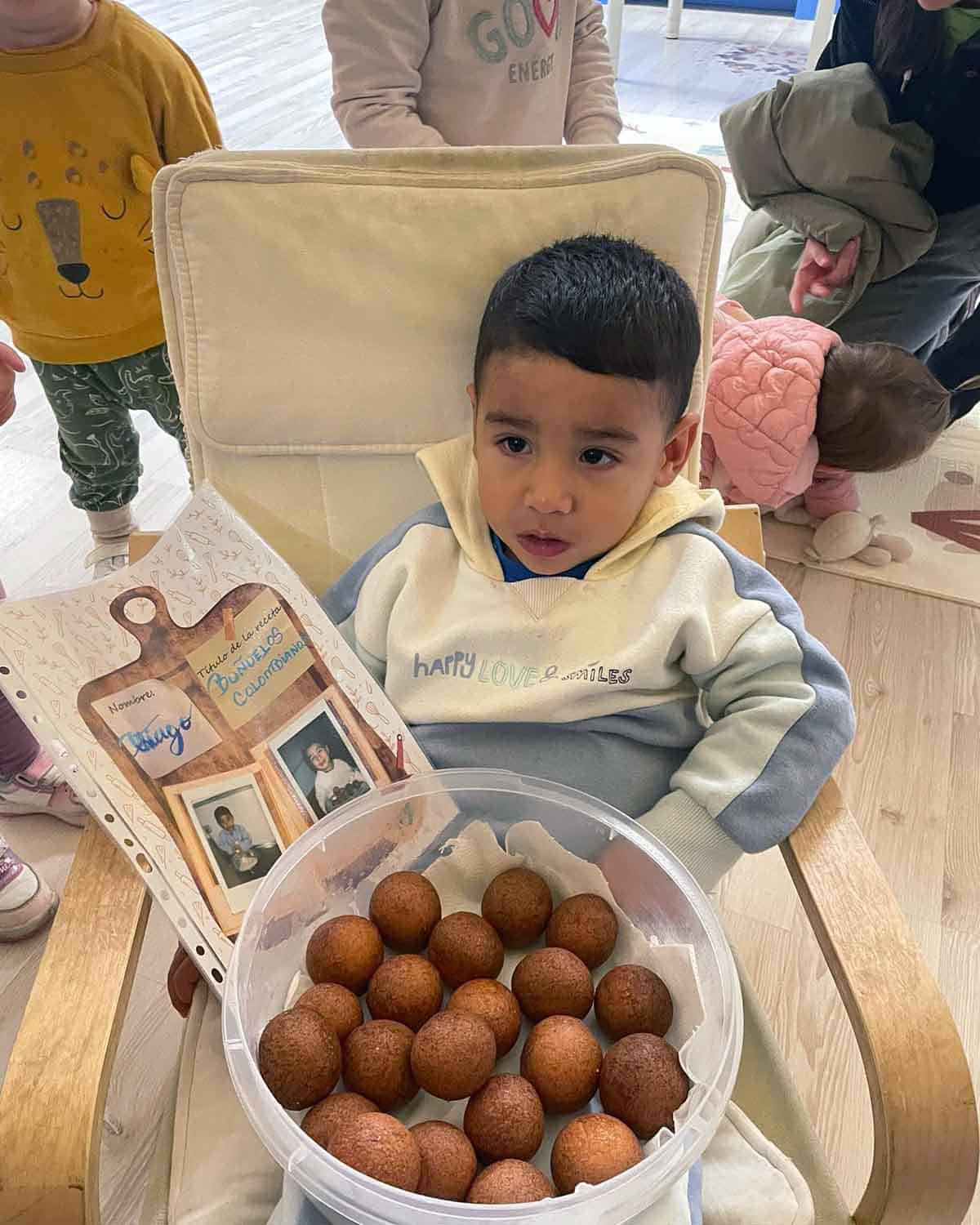 Recetas con niños Colegio San Gabriel Zuera