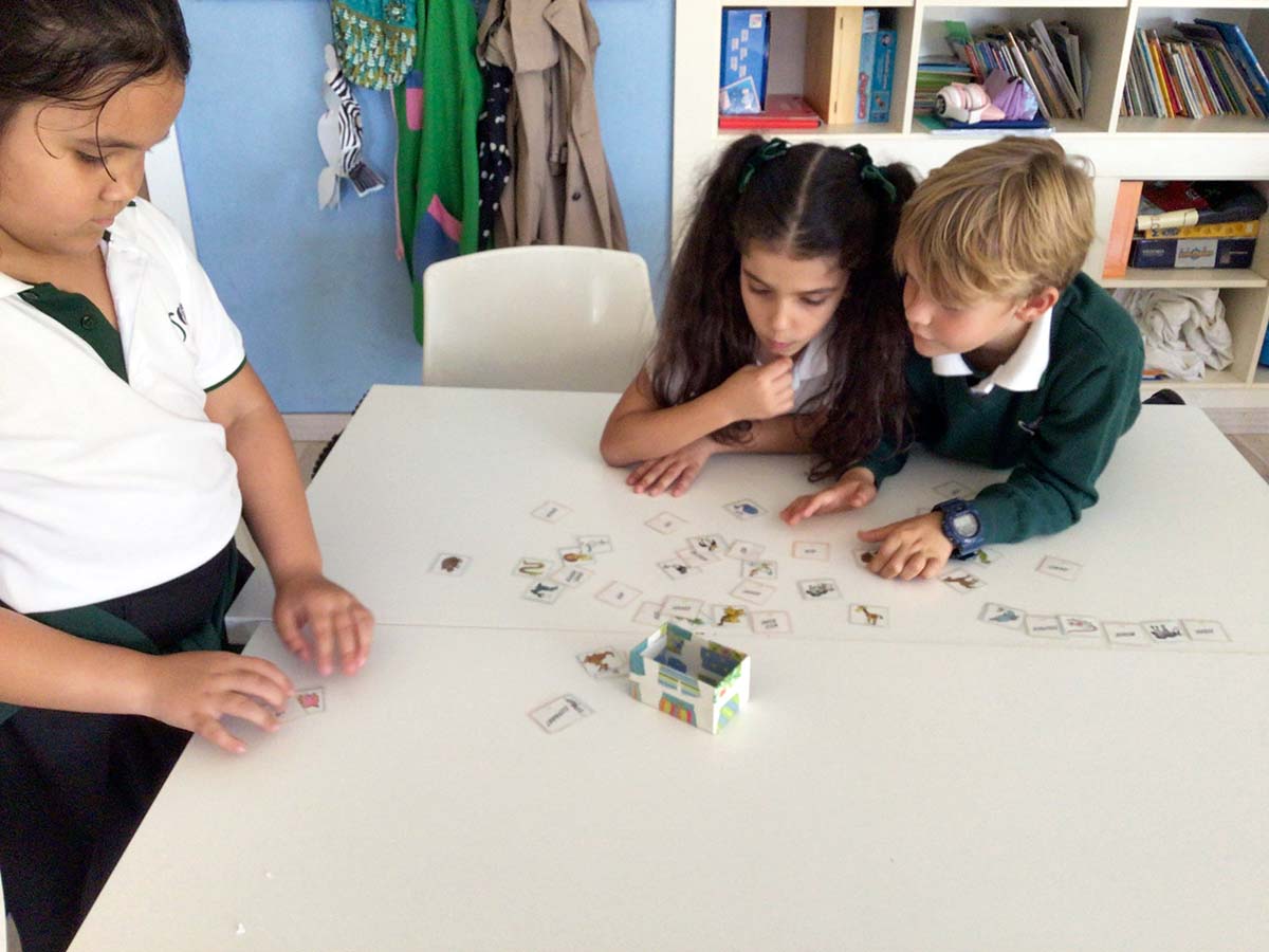 Aprendizaje en inglés en infantil Colegio San Gabriel Zuera