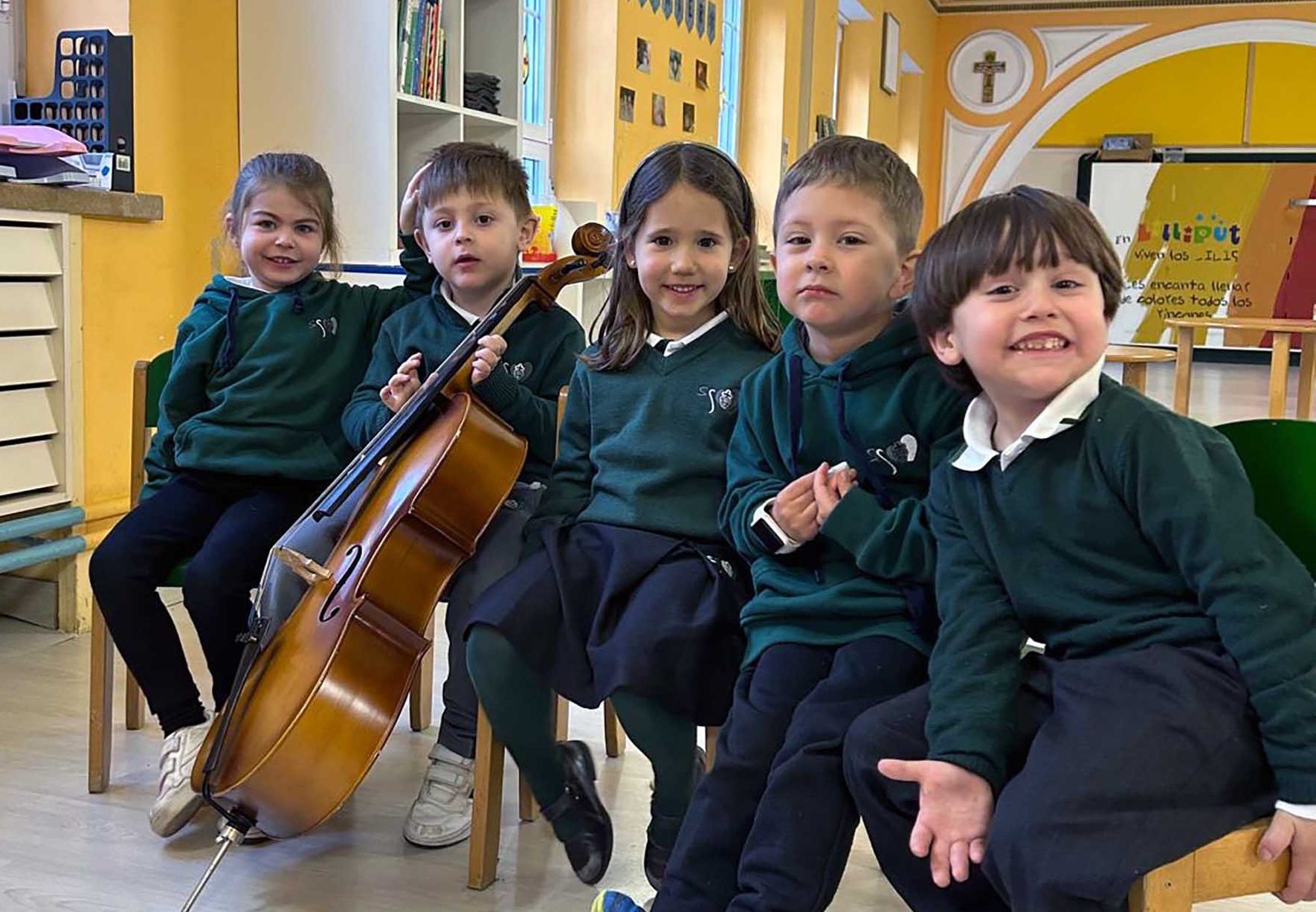 Clases de Música en Educación Infantil en Colegio San Gabriel Zuera