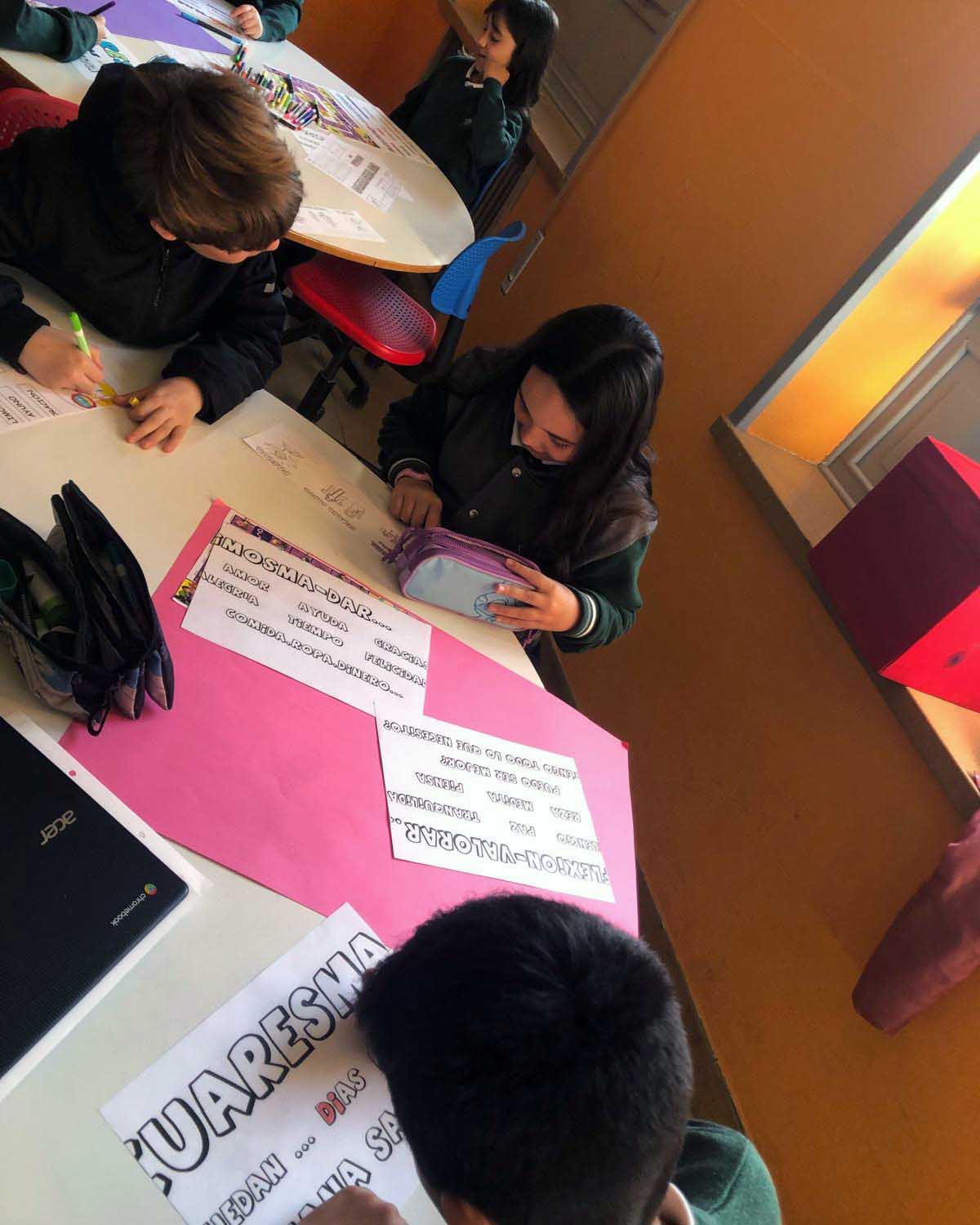 Actividades de Pascua en el Aula. Colegio San Gabriel Zuera